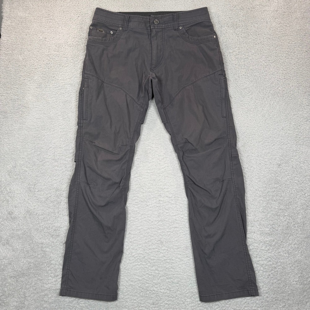 Kuhl Pants Mens 32x32 Charcoal Gray Hiking Outdoor Utility